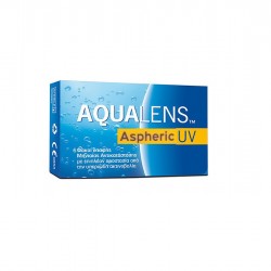 Μηνιαίοι Φακοί Επαφής Aqualens Aspheric UV (6 Φακοί)